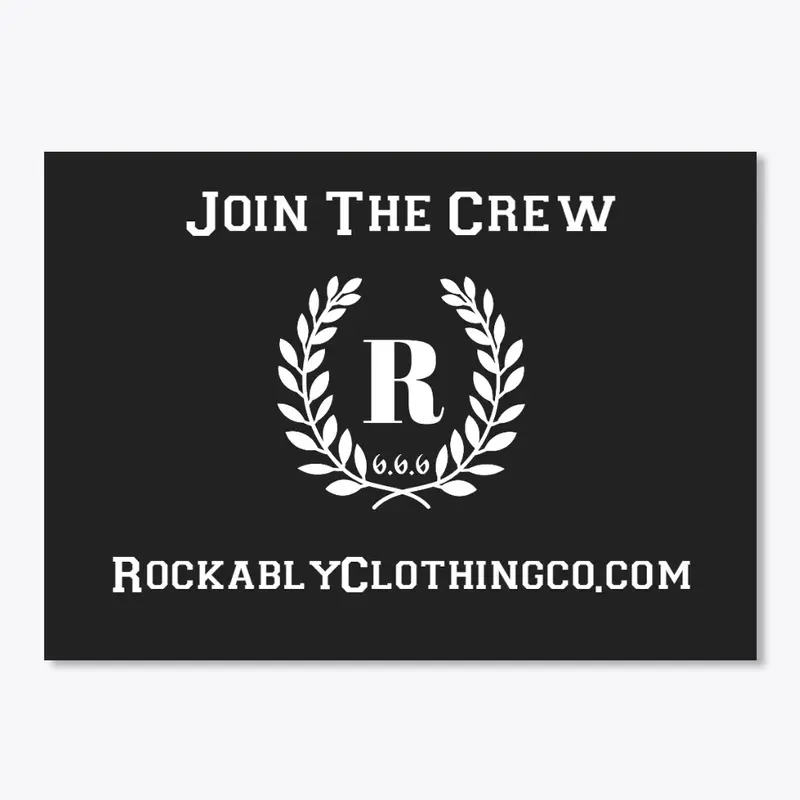 Rockably Crew Stickers